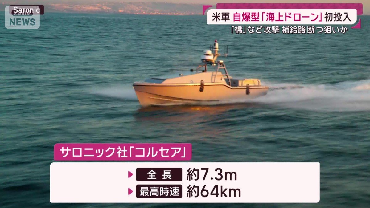 小型艇からの攻撃