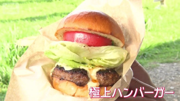 極上のハンバーガー
