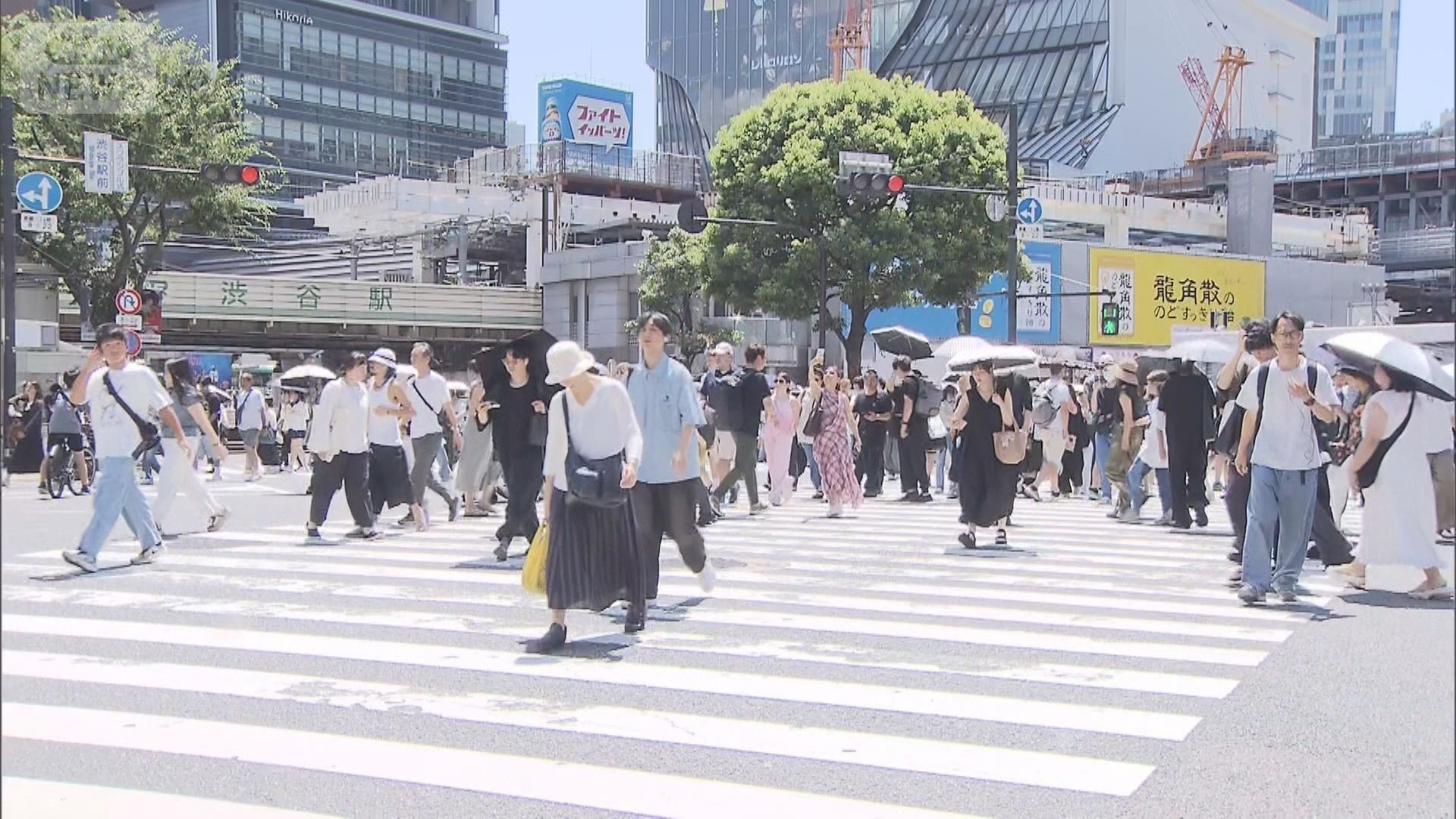 “子どもの遊び場”も変化...列島襲う“災害級の暑さ”あすから『酷暑日』続出か