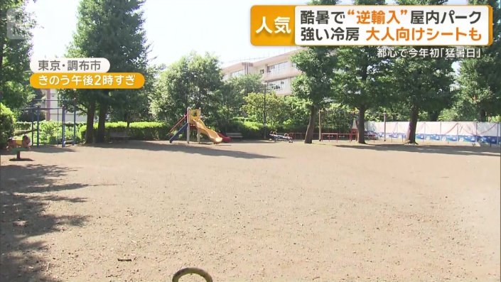 ひとけがない公園