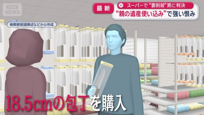 18.5cmの包丁を購入
