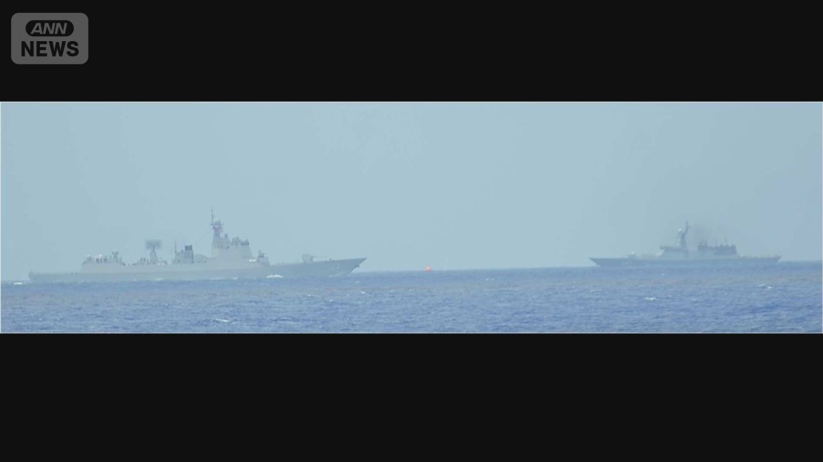 「沖ノ鳥島は岩」と正当化…中国が日本EEZ内で射撃訓練　防衛省が初めて公表