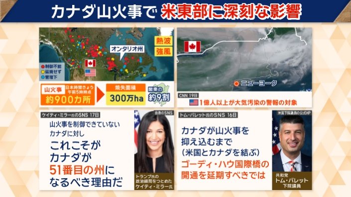 共和党関係者から相次ぐカナダ批判