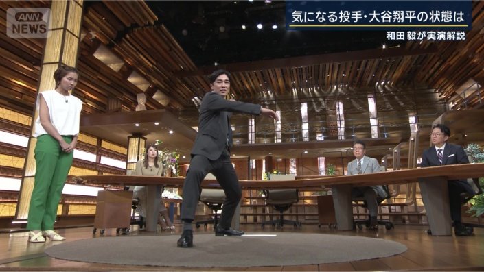 「ひざを逃がしながら投げてる」
