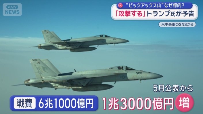 5月に公表した費用から約1兆3000億円増加