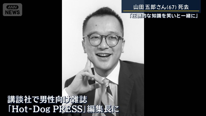 『Hot-Dog PRESS』の編集長