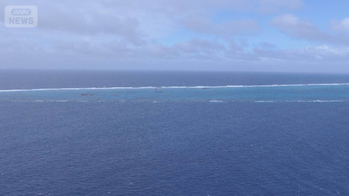 木原官房長官「沖ノ鳥島は国連海洋法条約上の島」　中国の主張を否定