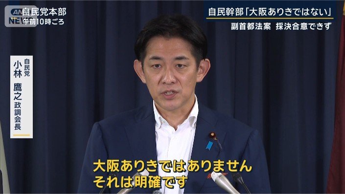 自民党 小林鷹之政調会長