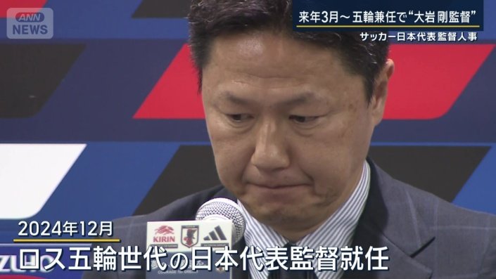 現在はロス五輪世代の代表監督
