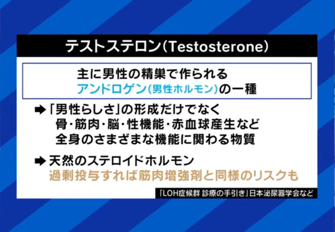 テストステロン