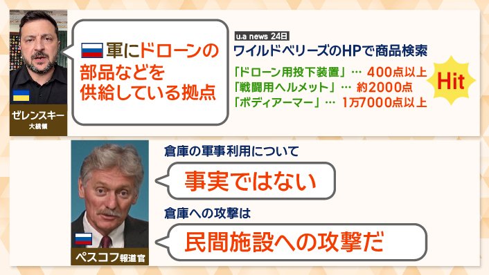 なぜ民間の物流倉庫を攻撃?