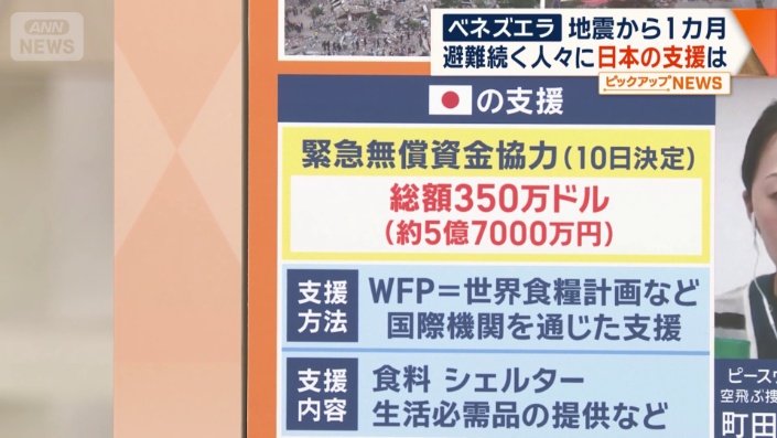 日本の支援は