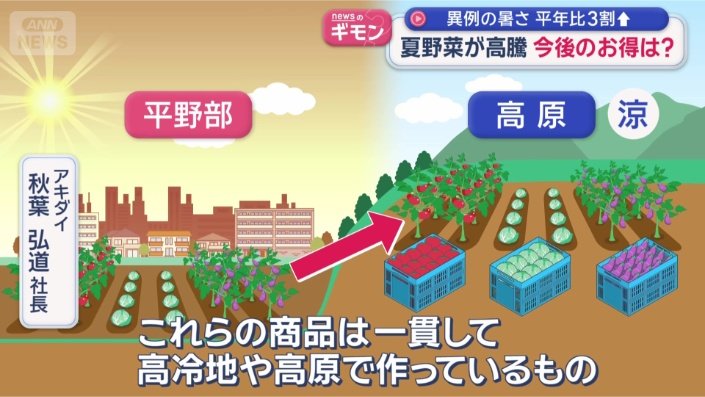 「暑さの影響を受けにくい」