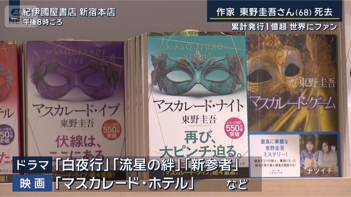 東野圭吾さん作品