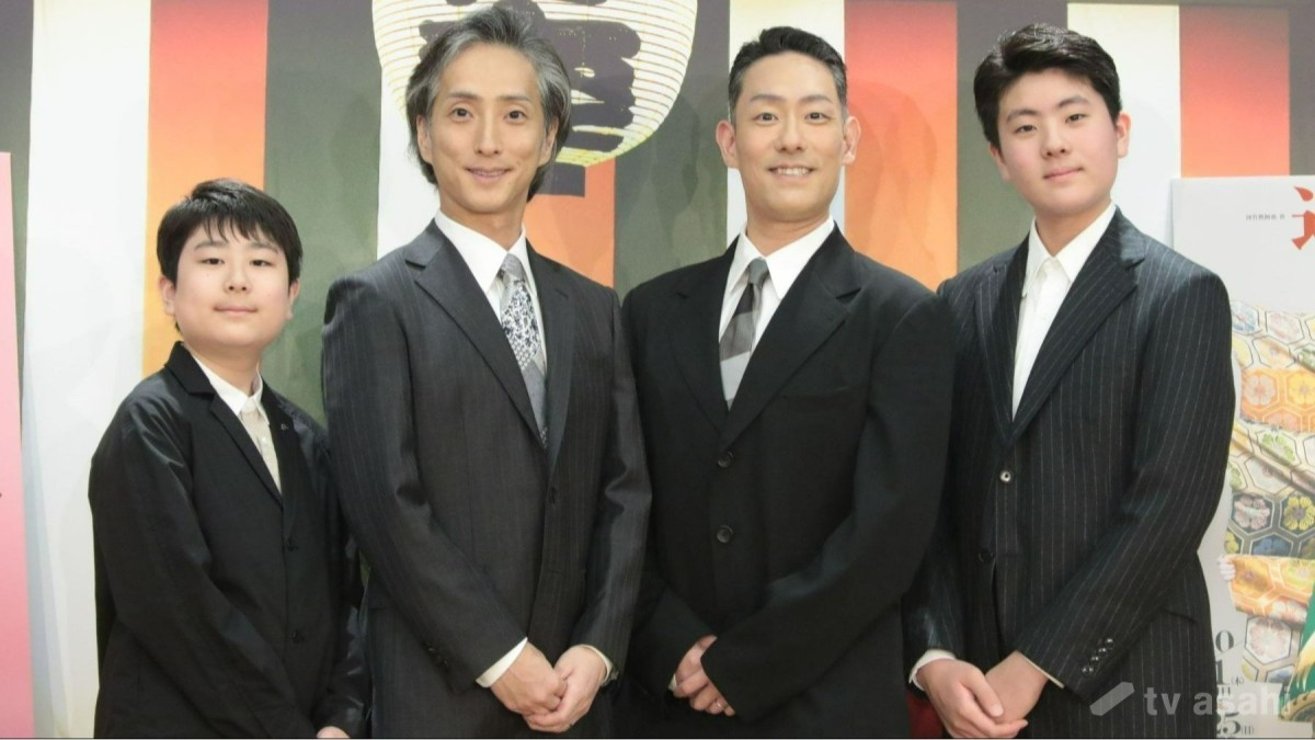 中村勘九郎、勘太郎＆長三郎と親子3人で連獅子初挑戦！長男に背を抜かれ「父の気持ちもちょっと分かりました」