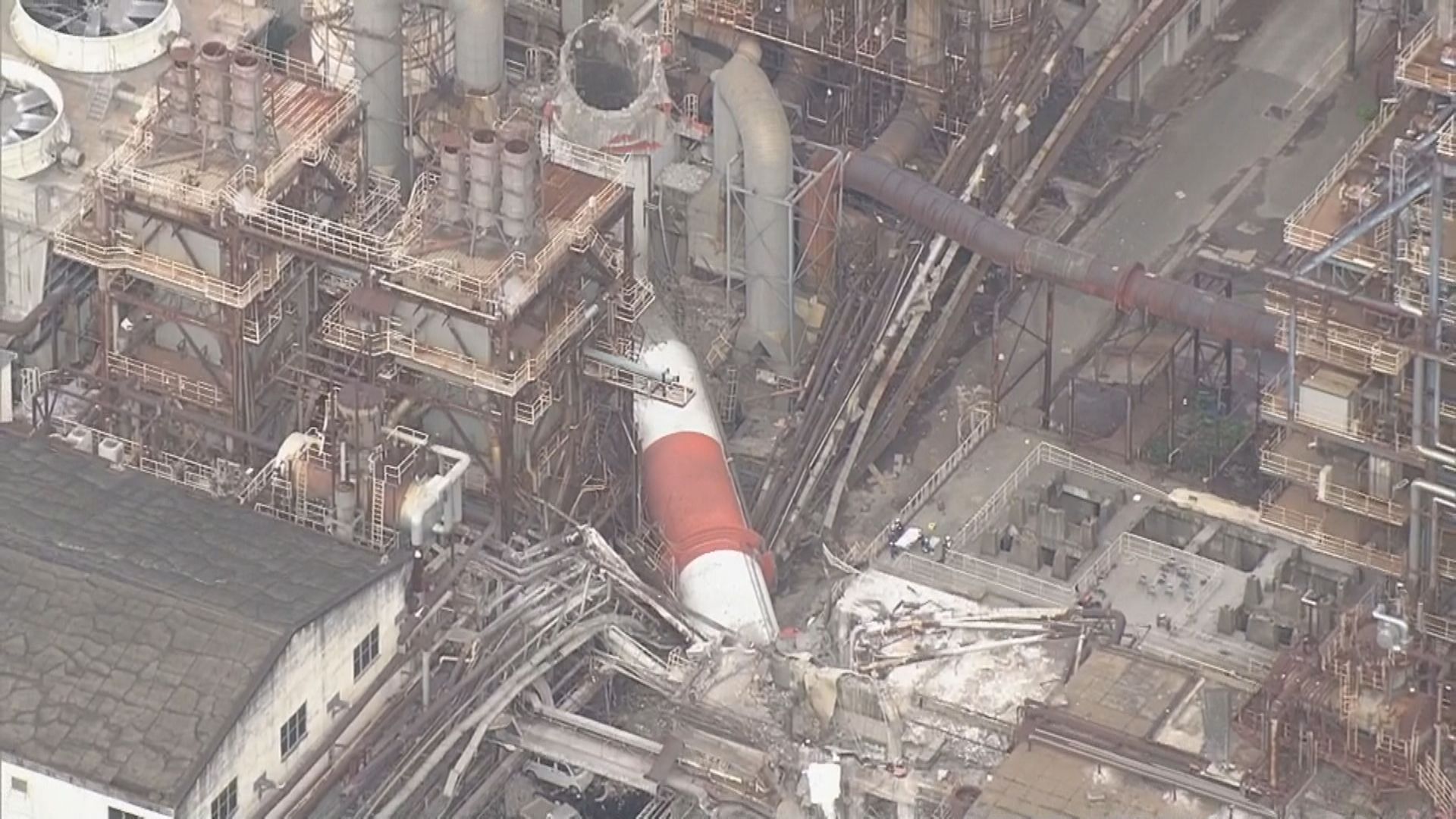 八代市の日本製紙の工場