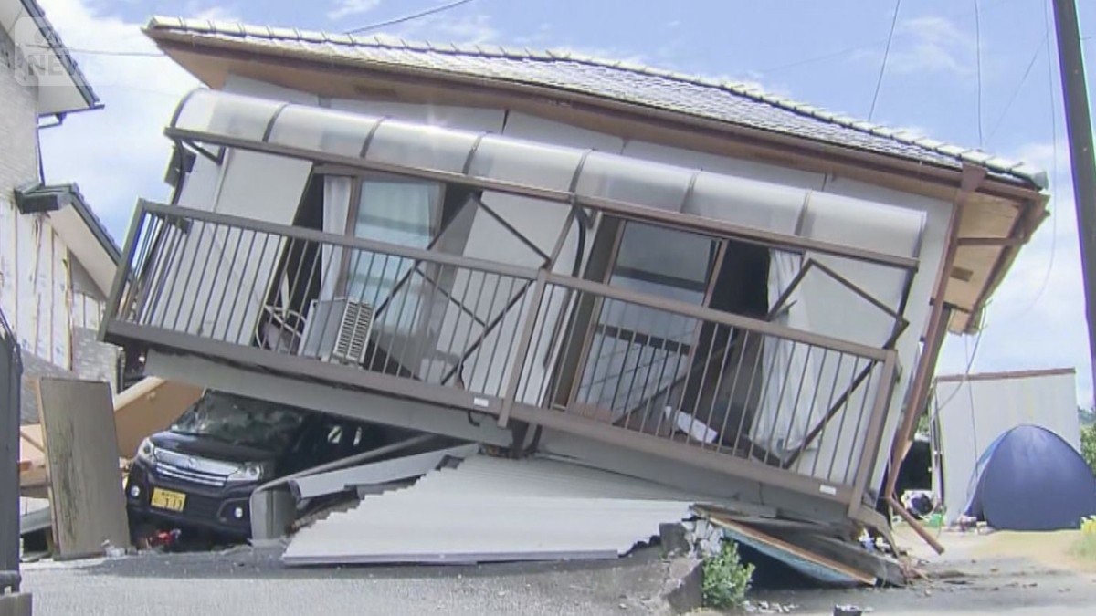 熊本地震　「震度7」宇城市で何が？一夜明け被害判明