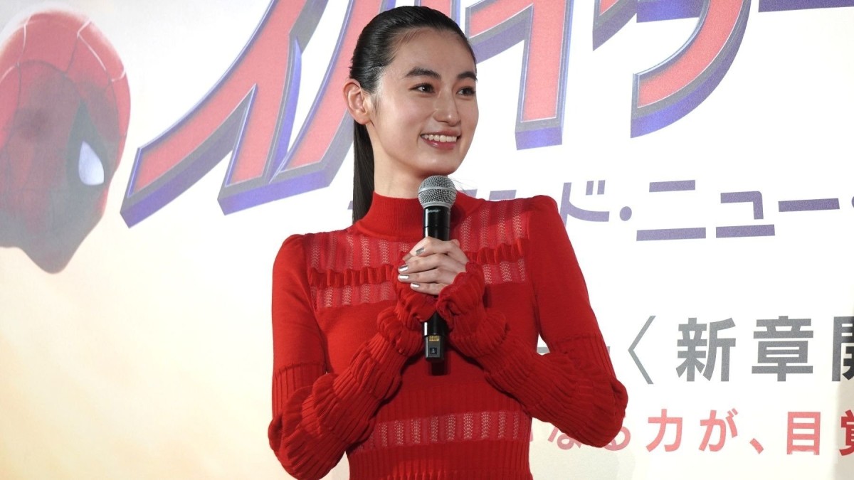 八木莉可子、大好きなスパイダーマンのイベントで「感無量」　山之内すずの“ほしい力”は「ずっと外壁を這って歩くんだろうな」