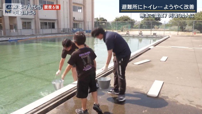 バケツリレー