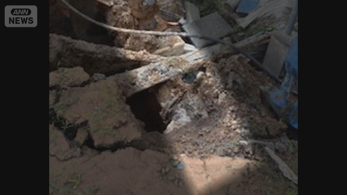 猛暑下の停電“仮の電線”で解消も断水は長期化か…導水管が破損 浄水場に水届かず