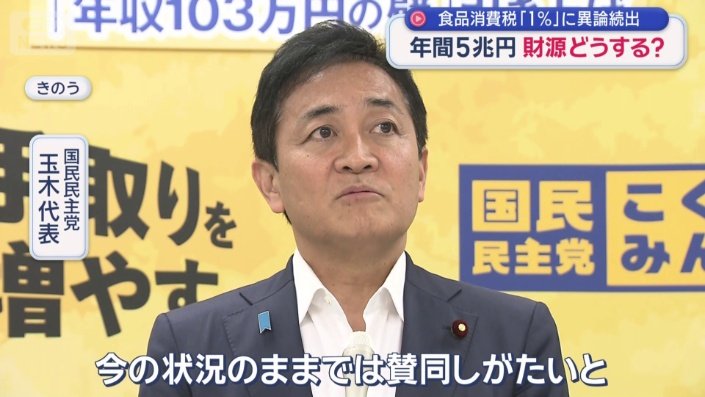 国民民主党 玉木代表