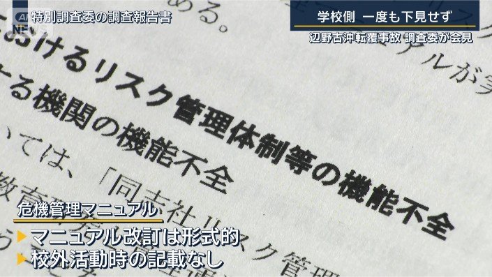 危機管理マニュアル
