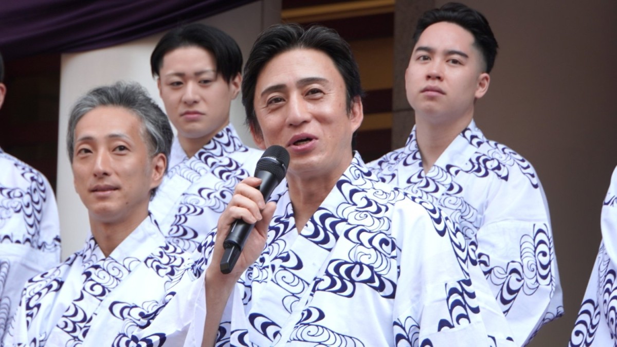 松本幸四郎「熱いお芝居をお見せしたい」と力強くアピール！中村米吉はちゃっかり“宣伝”！？