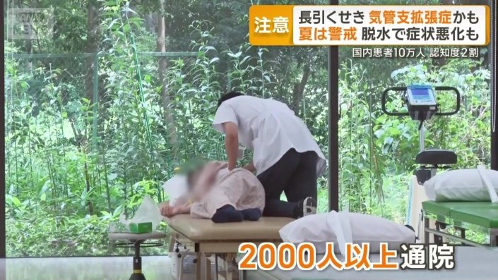 国内に少なくとも10万人の患者がいると推定