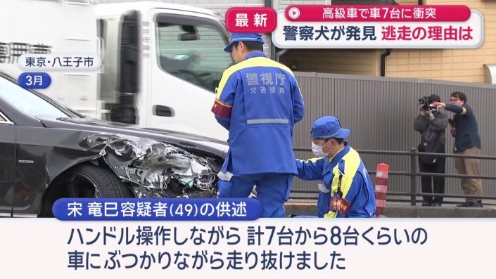 宋容疑者の供述