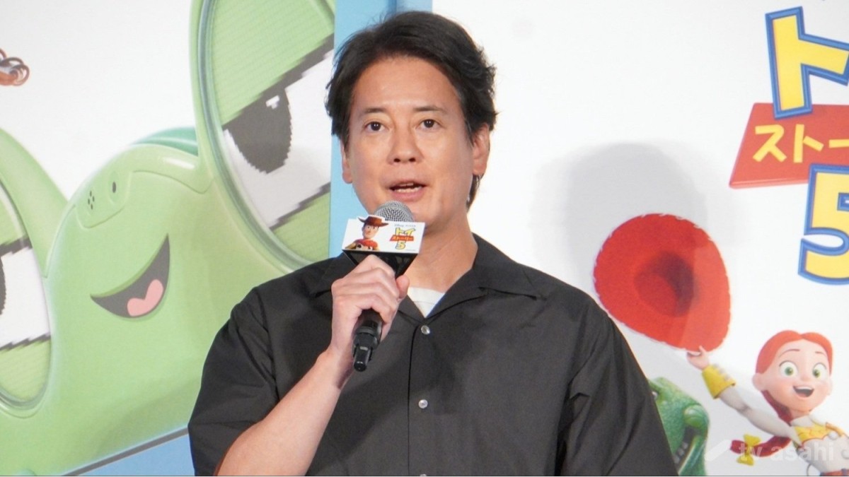 唐沢寿明、トイ・ストーリー最新作大ヒットに「記録は作るでしょう」