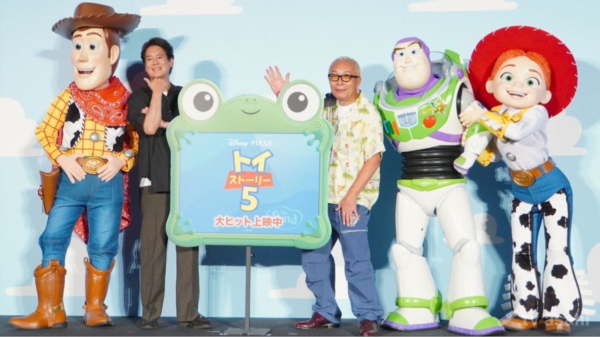 唐沢寿明＆所ジョージ、トイ・ストーリー続編に期待も「10年後はやめて」