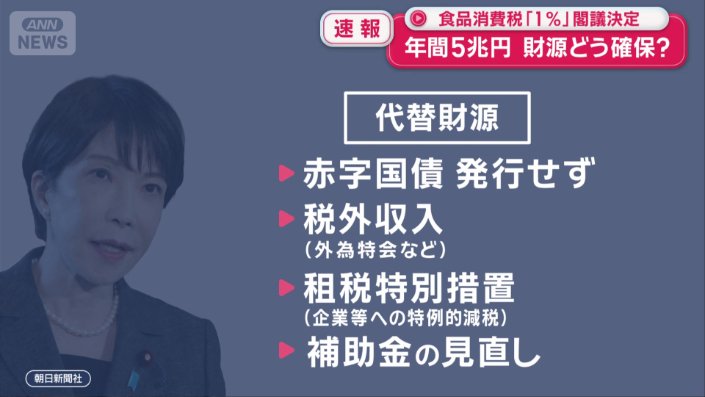 代替財源として検討