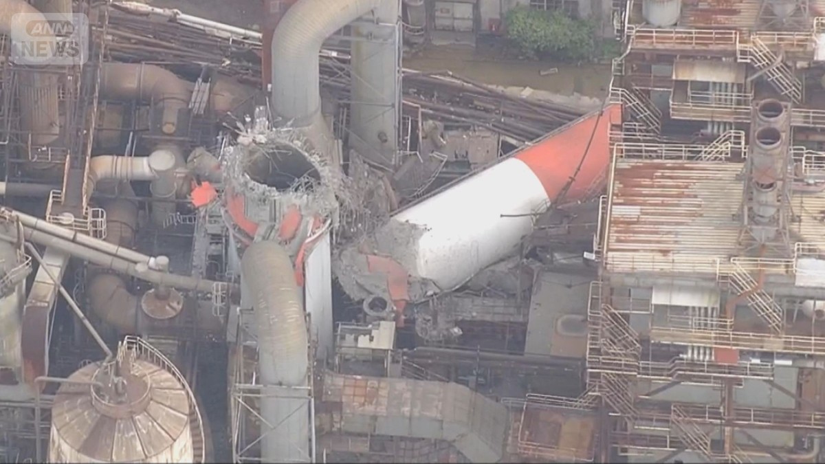 10年前に補強も…“煙突倒壊”建屋に直撃　9人死亡の日本製紙が初めて会見