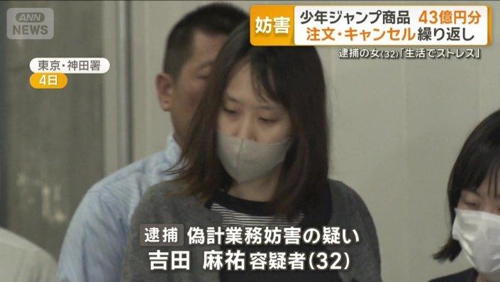 吉田麻祐容疑者(32)