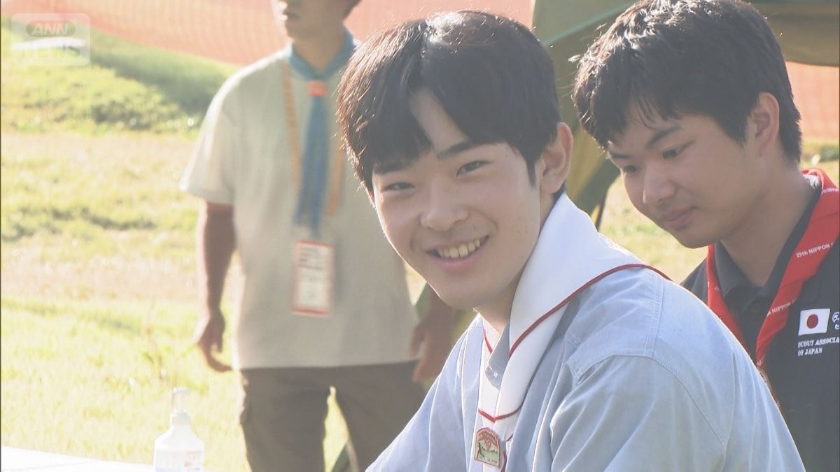 【写真まとめ】悠仁さま 広島を公式訪問　一晩明けて参加者と仲睦まじく朝食づくり　「日本スカウトジャンボリー」大集会では初のお言葉