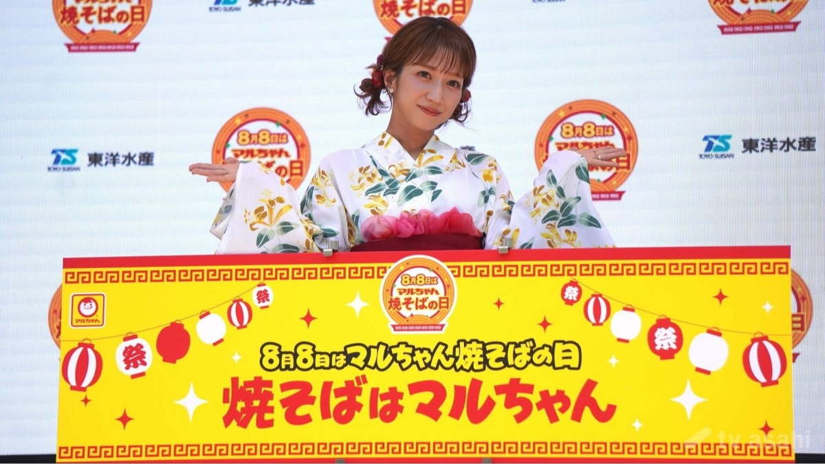 辻希美、焼きそばは大好物「食べられなくて泣いたことがあるんです」