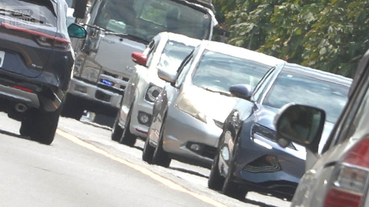千葉県北西部の一般道で“慢性的”な大渋滞 道狭く救急車の走行も困難