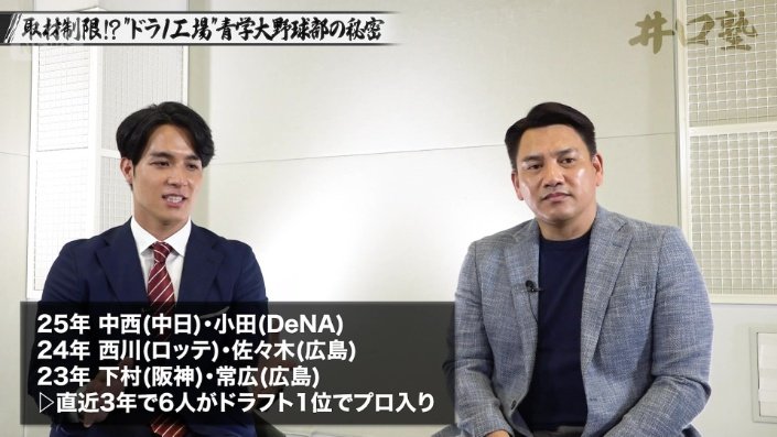 直近3年で6人がドラフト1位でプロ入り