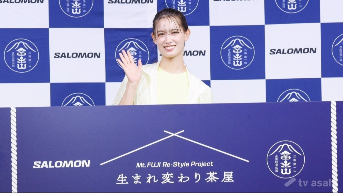 トラウデン直美、富士登山振り返り「ご来光を見た時は思わず涙が出ていました」