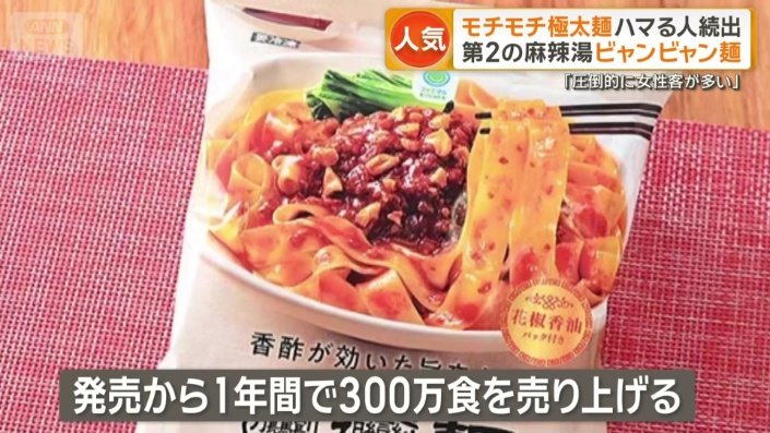 発売から1年間で300万食を売り上げる大ヒット商品に