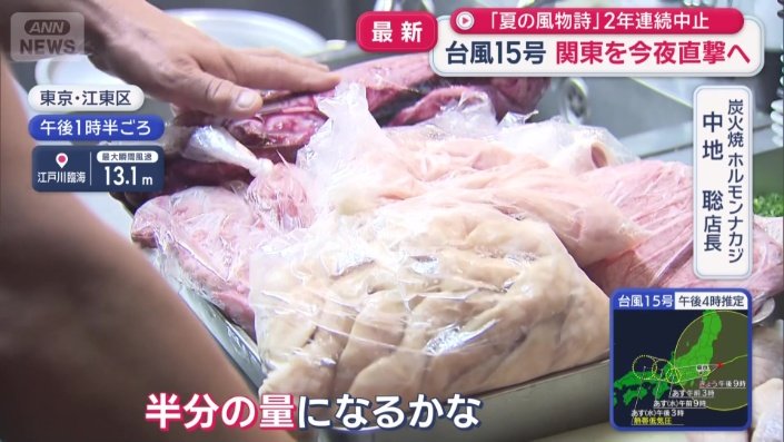 いつもより多く肉を仕入れていたが…