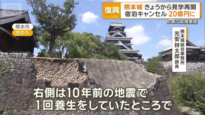 安全対策が取られたことから、13日より営業を再開