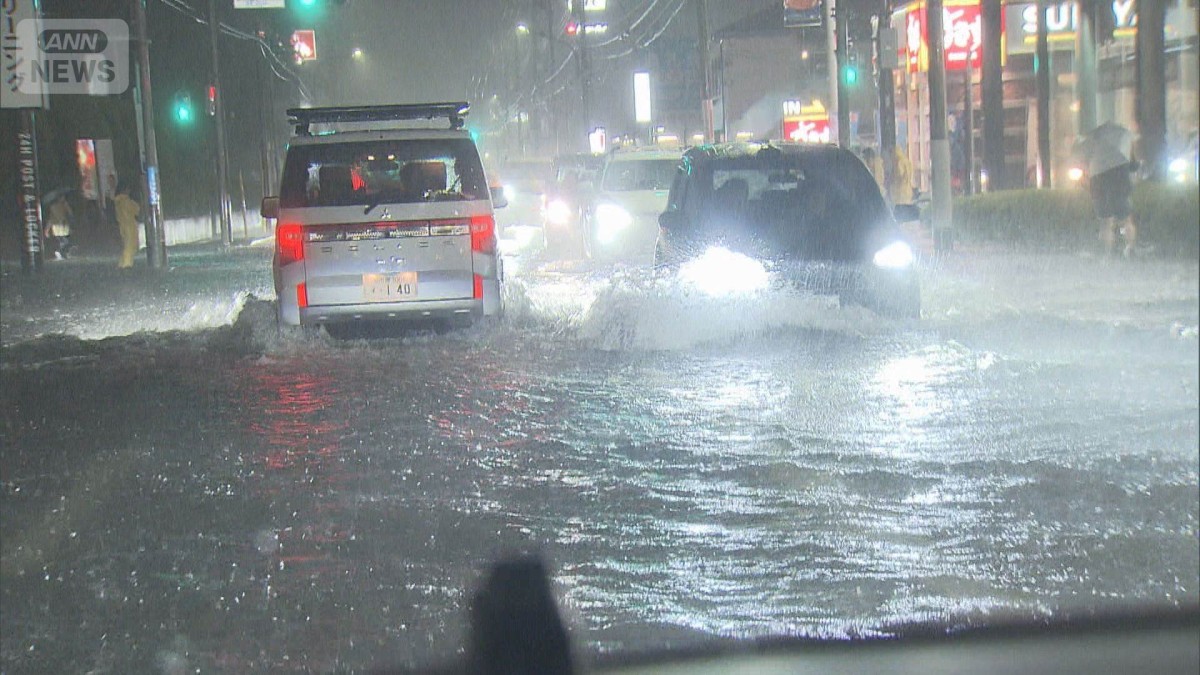「怖くて」水が腰まで…“帰宅困難”続出 停電も長引く 千葉豪雨8人死亡 広範囲で浸水