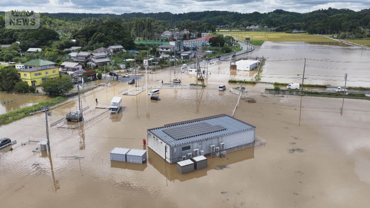 千葉豪雨 広範囲で浸水続く 各地で土砂災害も 停電でエアコン使えず「汗が滝のよう」