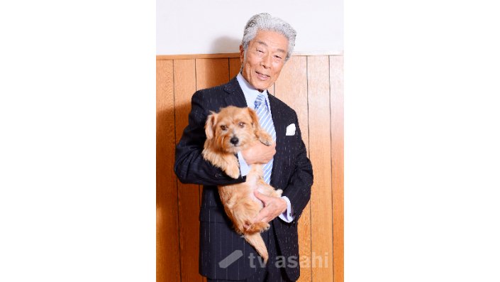 　映画でも共演している愛犬“いちご”ちゃんと