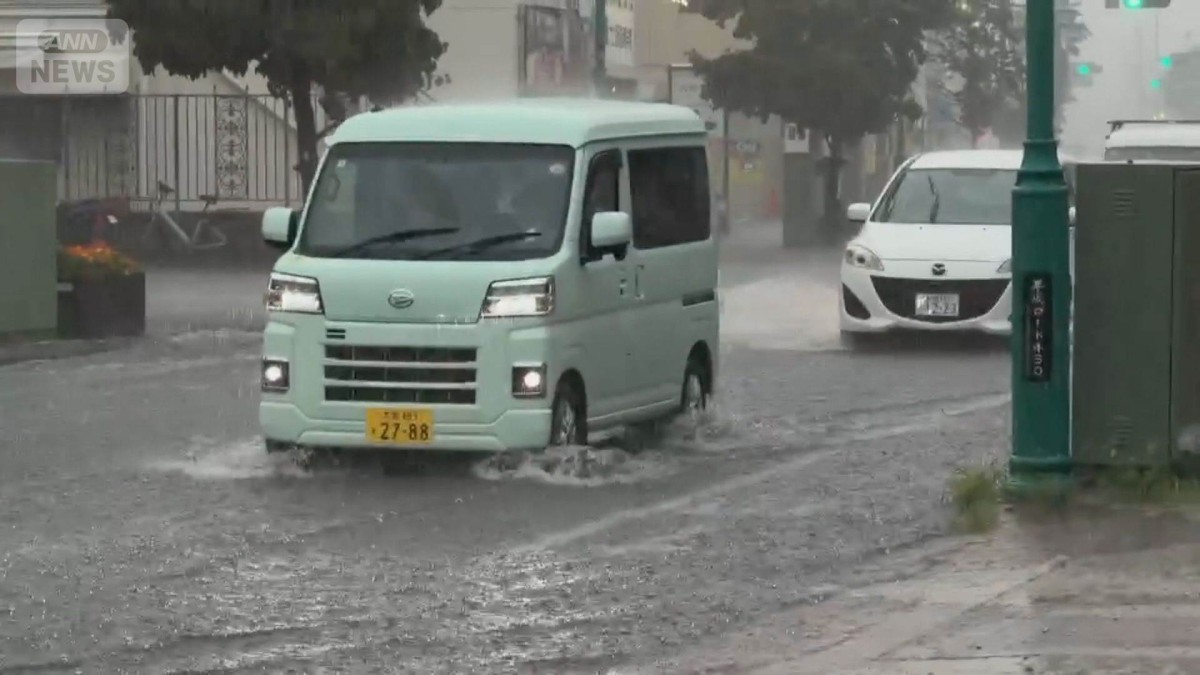 関東でまた激しい雷雨　さいたま市で1時間110ミリ　千葉県で再び冠水被害