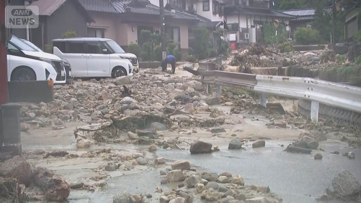 河川の氾濫多発　約6時間で5回の線状降水帯…石川・富山 一時“レベル5大雨特別警報”