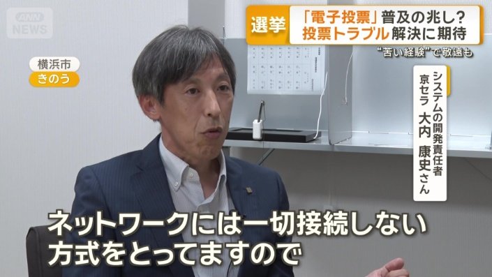 「ハッキングというところからも防止されている」