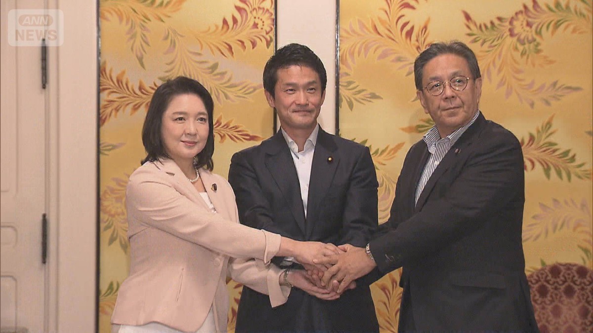 代表「新たな形態」中道“分裂”へ…野党3党が合流断念　政策面で合意ならず