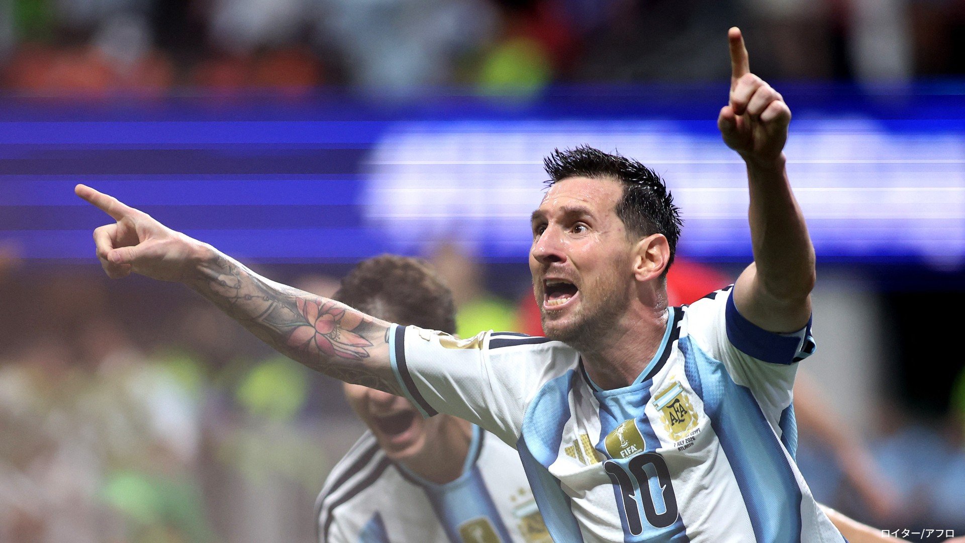 W杯通算21得点、9試合連続ゴールを決めた直後FIFAワールドカップ2026　2026年7月7日　